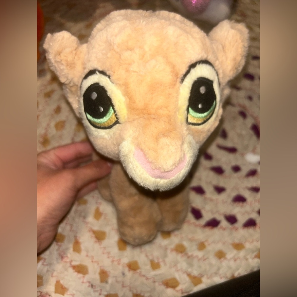 Plush Lion Cub Toy